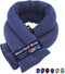 SunnyBay Microwavable Heating Pads, Neck and Shoulder Wrap, 2.5 lbs, 26x5 Inches, Navy Blue