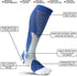 Magik 3-6 20-30 mmhg Pairs Medical Sport Compression Socks for Edema Varicose Veins