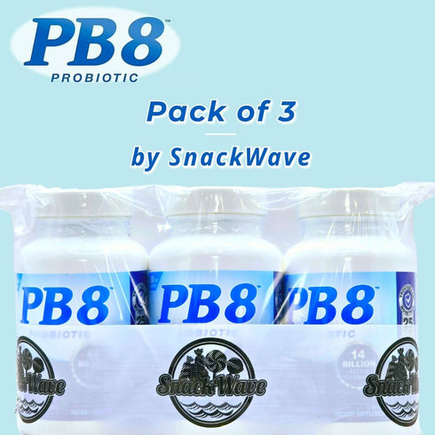 Nutrition Now - PB 8 Probiotic Acidophilus, 120 Capsules, Pack of 3
