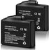 Svenirven 7.4V Batteries for Heated Gloves - Rechargeable Lithium Polymer Replacement Set Compatible