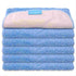 KEEPOW Microfiber Mop Cloth Refills - Compatible with MR.SIGA Professional Mop, Pack of 5