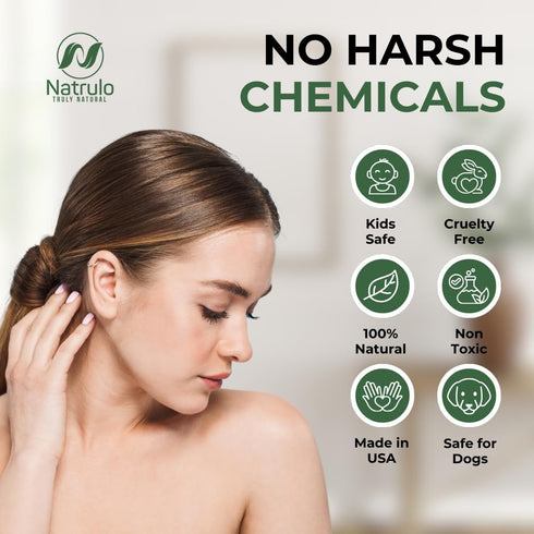Organic Ear Oil for Ear Infection - Natural Eardrops for Pain, Swimmer's Ear & Wax Removal Remedy