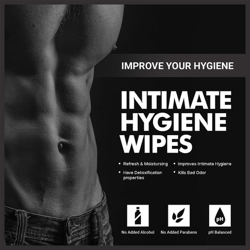 Skin Elements pH Balanced Intimate Hygiene Wipes with Tea Tree Oil, Pack of 30 Individually Wrapped Wipes