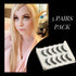 Okdeals 5 Pairs Japanese Style Makeup Eyelashes - 3D Little Devil Spiky Eyelash Manga Lashes
