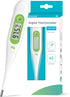 Femometer Digital Thermometer for Adults and Kids, Fever Alert, Memory Recall, C/F Switchable for Oral, Rectal or Under