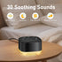 Meditation 30 32 12 5 White Noise Sound Machine Soothing Sounds with Volume Control Night Light Timers Portable Sleep