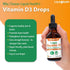 LIQUIDHEALTH Liquid Vitamin D3 5000 IU, Ultra Concentrated Drops for Adults & Kids, Vegan, Immune Support - 2 Pack