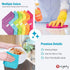 Orighty Microfiber Cleaning Cloths, 60 Pack, Lint Free, Highly Absorbent Rags for House, Kitchen, Car Care (12x12 inch)