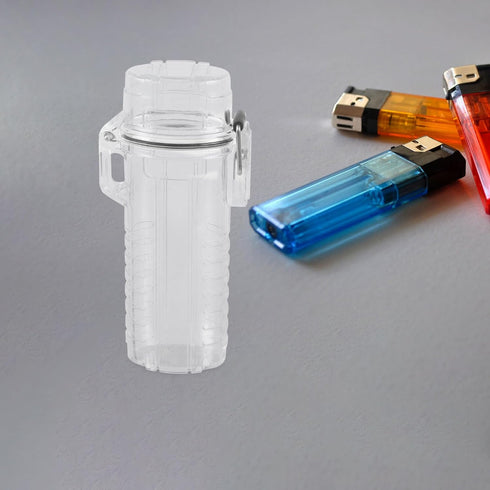 1PCS Clear Coat Waterproof Lighter Cover - Protective Sleeve, Organizer Case, Clear Lighter Case, Plastic Purpose Box