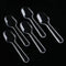 500 Pcs Disposable Clear Plastic Mini Spoons for Jelly, Pudding, Yogurt, Ice Cream, Dessert, Party