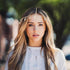 Urieo Boho Moon Head Chain, Vintage Gold Crystal Tassel Forehead Hair Chain Accessories