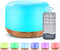 300ML Essential Oil Diffuser, Remote Control Ultrasonic Aromatherapy Oil Diffuser, 7 LED Light Colors