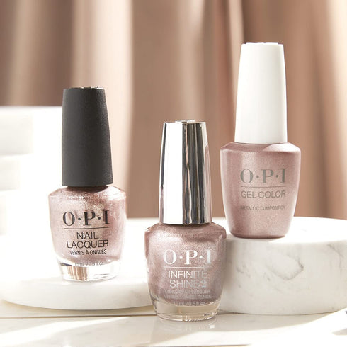 OPI Nail Lacquer Nail Polish - Sheer Light Nude Shimmer, Chip Resistant, Vegan, Fast Drying, Streak Free