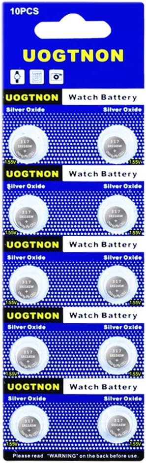317 SR516SW Watch Battery 1.5V Button Cell (10 Pack)