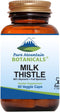 Pure Mountain Botanicals Milk Thistle Capsules - 90 Kosher Vegan Caps with Organic Milk Thistles