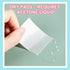 NXJ INFILILA Lint Free Nail Wipes, 600CS Natural Wood Pulp, Acetone Nail Polish Remover Pads for Salon Supplies
