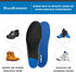 Tuli's Roadrunners Shoe Replacement Arch Support Insoles, Large - Shock Absorption & Cushioning