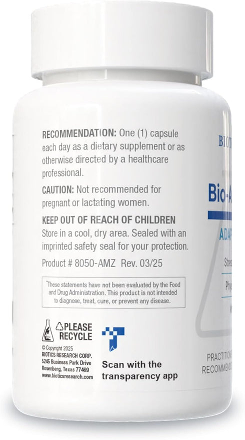 Biotics Research Bio Ashwagandha 300mg, Adaptogenic Herb for Relaxation, Healthy Adrenal, Cognitive Function, 60