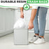 C&S Event Supply Co. Clear 7-10 Gallon Trash Bags - Un-Scented Disposable Garbage Bags for Kitchen, Bathroom, Office