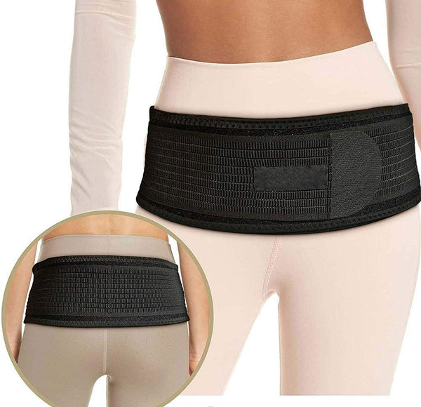 Compression Hip Support Belt Brace Sacroiliac Belt for Women and Men – Adjustable SI Joint Support for Pelvic,