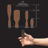 ZilberHaar Regular Beard Brush with Soft Boar Bristles, Essential for Beard Care Kits