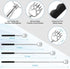 3 Pack Back Scratcher, Metal Portable Telescoping Tool with Rubber Handles, Extendable Massager for Gifts