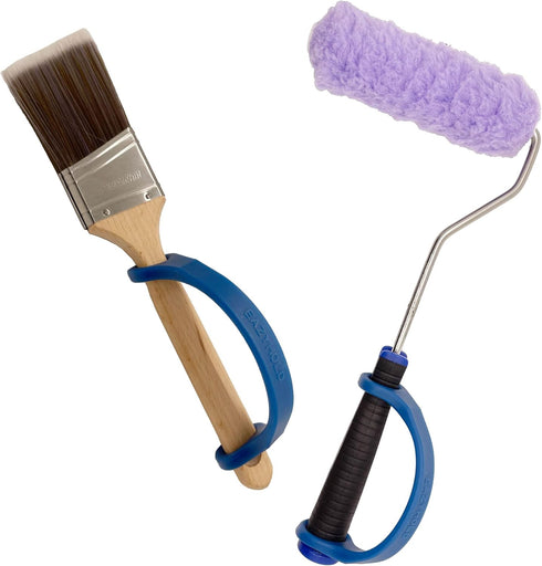 Navy Silicone Universal Cuff - Large to X-Large Adaptive Eating Utensils, Foam Tubing for Easy Grip