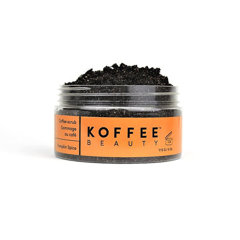 Pumpkin Spice Coffee Scrub - Exfoliating Body and Face Scrub for Naturally Radiant Skin - 4 Oz