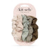 Kitsch Scrunchies for Women's Hair, Assorted Large Hair Ties, Cute Hair Bands & Ponytail Holders, 5pc