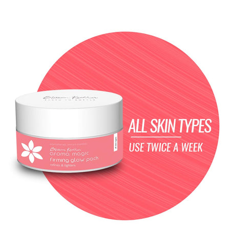 Firming Glow Face Pack | 1.23 Oz (35g) | Aromatherapy Skincare | for Anti Aging, Wrinkles, & Fine Lines | Hydrating & Moisturizing Facial Mask