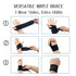 2 Pack Wrist Braces for Carpal Tunnel, Arthritis, and Tendinitis Pain Relief, Compression Support for Both Hands