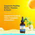 Passion 4 Health Organic Liquid Vitamin D3 K2 + Omega 3 Supplement, 5000IU Liquid Vitamin D Drops