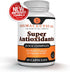Super Antioxidant Supplement - Goji Berry, Acai Berry, Mangosteen, Resveratrol, Pomegranate & Noni Capsules - 60