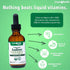 LIQUIDHEALTH Nascent Iodine Organic Liquid, Liquid Iodine Drops, Pure Iodine Supplement, Thyroid Support & Immune Support, Energy Supplement, USDA Organic, Vegan, Colorless, Tasteless Tincture