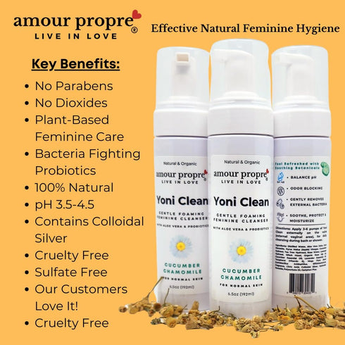 Yoni Clean - Feminine Wash with Probiotics and Apple Cider Vinegar