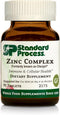 Standard Process Zinc Complex, Immune Support, Thyroid Support, Cognitive Health, 90 Tablets
