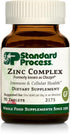 Standard Process Zinc Complex, Immune Support, Thyroid Support, Cognitive Health, 90 Tablets