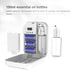 OEBUAFI 150ML Waterless Essential Oil Diffuser, Smart Scent Air Machine with Bluetooths Control for Home Hotel Office