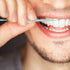 EXCEART 200pcs Double-head Toothpicks, Soft Plastic Oral Care Interdental Floss Cleaners for Braces & Hygiene