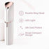 Facial Hair Removal for Women, Painless Hair Removal Device Lady Face Electric Razor for Lip, Chin,arms with USB Rechargeable Included 2 pc Replacement Heads