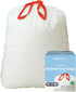 Amazon Basics Tall Kitchen Trash Bags, 13 Gallon, 80 Count, 10% Post Consumer Recycled Content