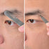 Professional Stainless Steel Facial Hair Scissors & Tweezers Set for Men, Moustache, Beard, Eyebrows