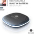 Mavoro LED Lighted Travel Makeup Mirror, Rechargeable, 1x/10x Magnification, Pocket or Purse Mirror, Touch Sensor