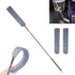 Retractable Gap Dust Cleaner, Microfiber Hand Duster, Telescopic Dust Brush for Home Cleaning, 55.2in, Grey