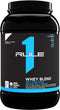Rule 1 R1 Whey Blend, Vanilla Ice Cream, 1.96 lbs Powder, 24g Whey Concentrates, 27 Servings