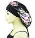 Satin Bonnet for Sleeping Women, Large Silk Bonnet with Tie Band, Men’s Silk Sleeping Night Cap