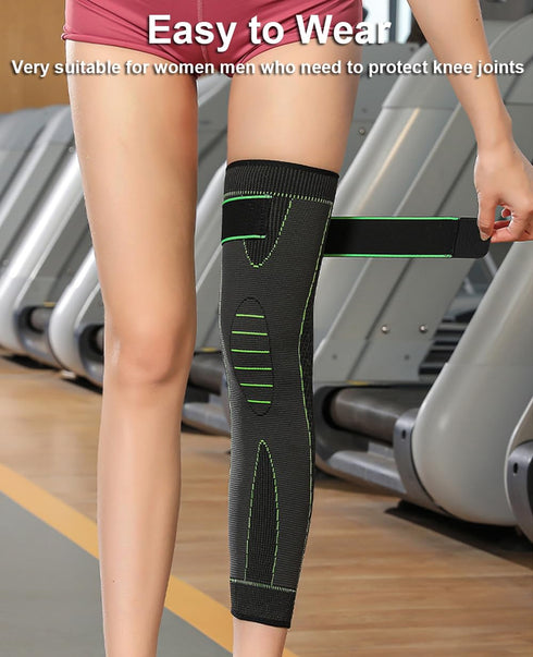 SUJAYU 2 Pack Knee Wraps for Pain Relief, Knee Wrap Knee Compression Sleeve Knee Sleeves for Women Men Compression Knee