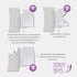 Ear Corrector with 20 Ear Tape, Cosmetic Aesthetic Stickers for Prominent Ears, Waterproof Ear Correctors for Adults