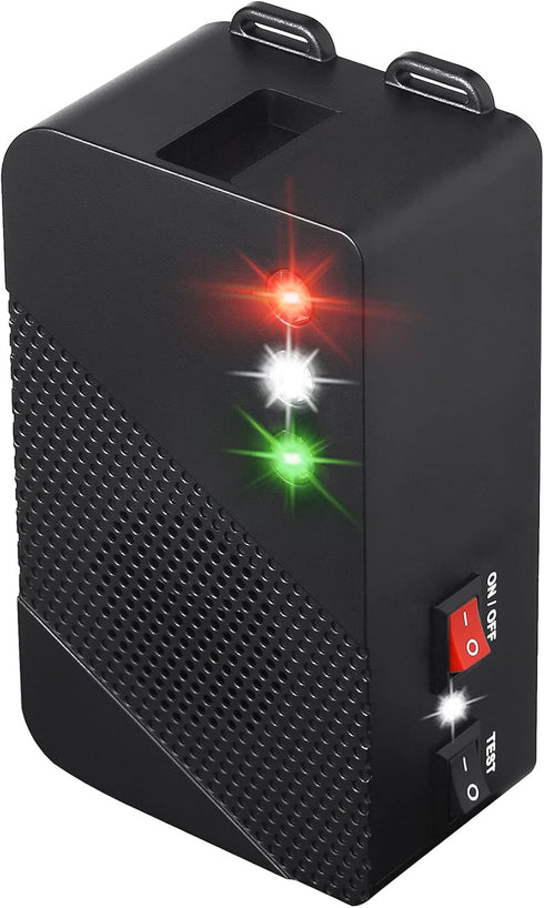 Ultra Sonic Rodent Electronic Repellers, Battery Operated Mouse Pest Reducer with Strobe Lights for Indoor Use