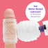 Multi-Textured Clear Deluxe Wand Attachment for Enhanced Pleasure